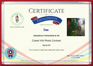 Certificate Preview