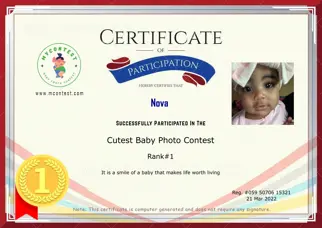Certificate Preview