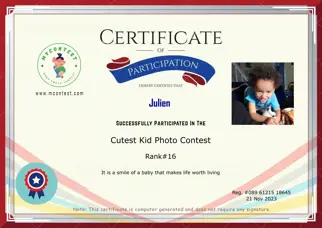 Certificate Preview