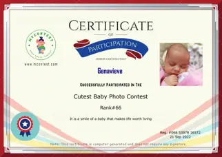 Certificate Preview