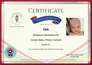Certificate Preview