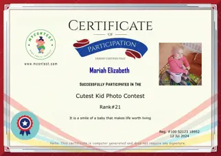 Certificate Preview