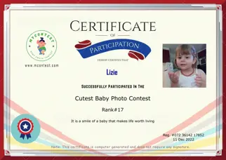 Certificate Preview