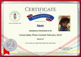 Certificate Preview