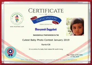 Certificate Preview