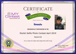 Certificate Preview