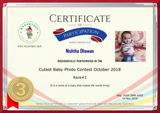 Certificate Preview