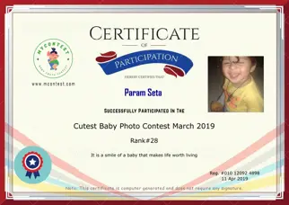 Certificate Preview