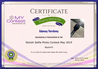 Certificate Preview