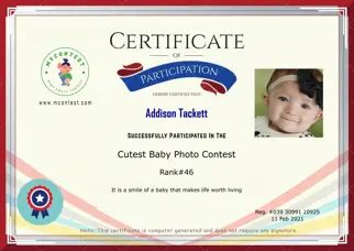 Certificate Preview