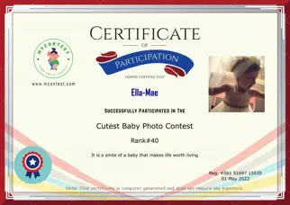 Certificate Preview