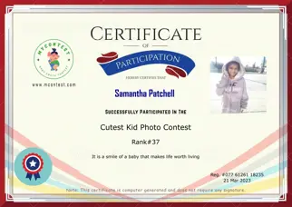 Certificate Preview