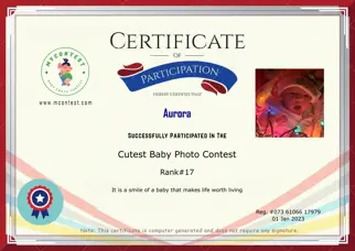 Certificate Preview
