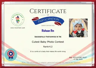 Certificate Preview