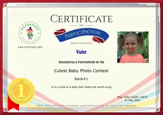 Certificate Preview