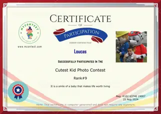 Certificate Preview