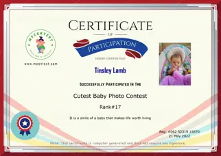 Certificate Preview