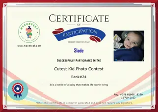 Certificate Preview