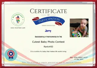 Certificate Preview