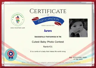 Certificate Preview