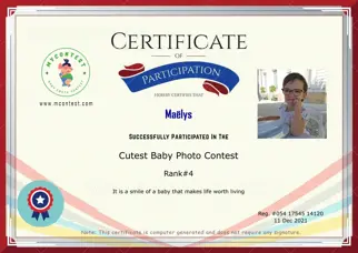 Certificate Preview