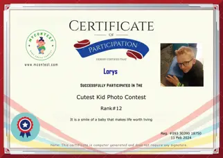 Certificate Preview