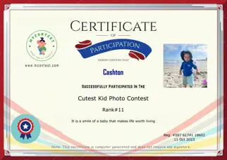 Certificate Preview