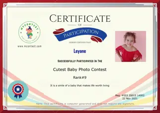 Certificate Preview