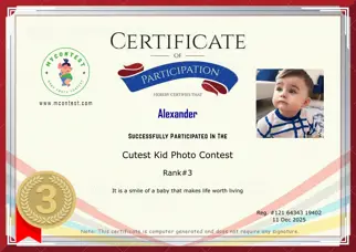 Certificate Preview