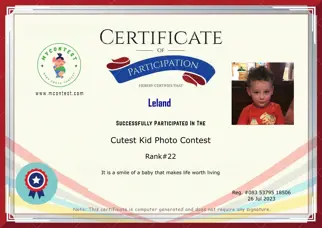Certificate Preview