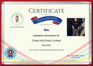 Certificate Preview