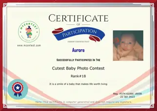 Certificate Preview