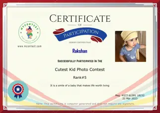 Certificate Preview