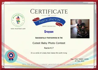 Certificate Preview