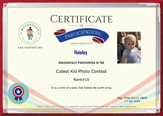 Certificate Preview