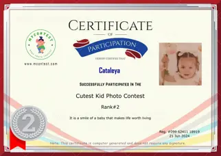 Certificate Preview