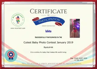Certificate Preview