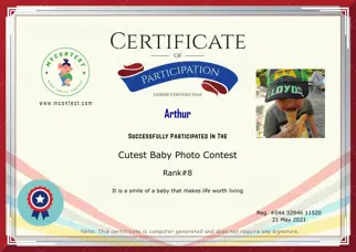 Certificate Preview