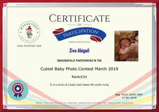 Certificate Preview