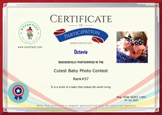 Certificate Preview