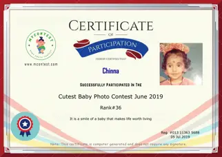 Certificate Preview