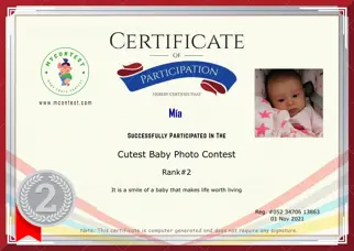 Certificate Preview