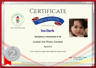 Certificate Preview