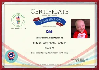 Certificate Preview