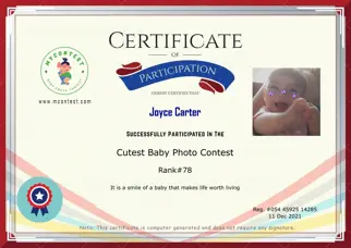 Certificate Preview
