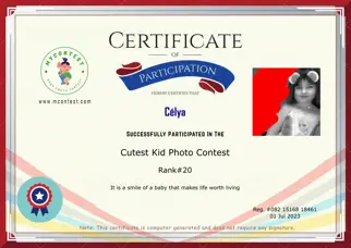 Certificate Preview
