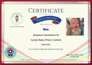 Certificate Preview
