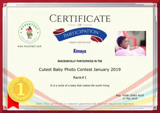 Certificate Preview