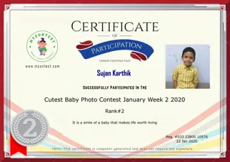 Certificate Preview