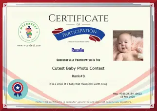 Certificate Preview